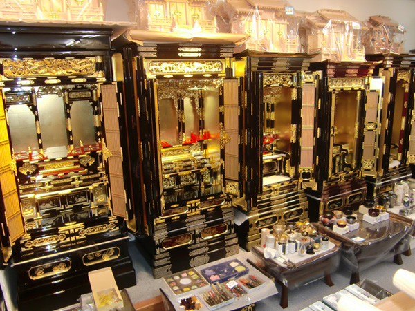 黒檀　紫檀　ケヤキ　金仏壇 福島県 会津若松市 仏壇・仏具等の販売